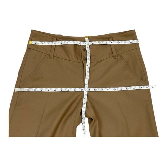 Banana Republic Women's Martin Khaki Stretch Pants. Size 8. - Picture 9 of 10